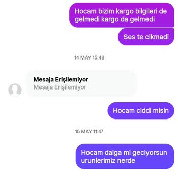 10.000 TL Değerindeki Tatami Ürünleri Gönderilmedi, İade Talebi