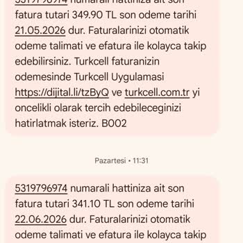 Bursa Anatolium Turkcell Mağazasında Yanıltıcı Hata Açma Ücreti Ve Fatura Sorunu