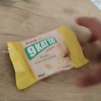 Ülker 9 Kat Tat Paketin İçerisi Boş