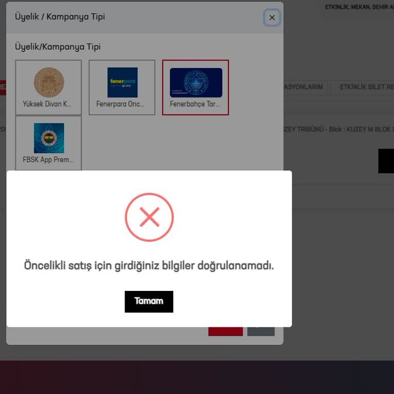 Kombine Yenileme İşleminde Doğrulama Hatası Ve Sistem Erişimi Sorunu