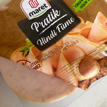 Maret Hindi Füme Ürünün İçinde Plastik Benzeri Yabancı Madde