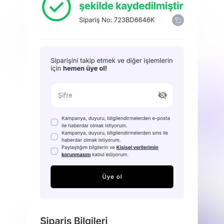 Sipariş Kargoya Verilmedi, Müşteri Desteği Cevap Vermiyor