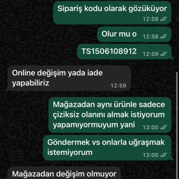 Lekeli Stanley Termosun Mağaza Değişimi İçin Hızlı Çözüm Talebi