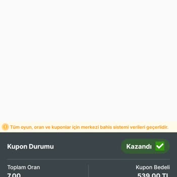 İddaa Kazanç İadesi Sorunu Ve Karımın Ödenmemesi