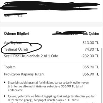 Yanıltıcı Ürün Görseli Ve Açıklaması Nedeniyle Aldığım Ped Farklıydı