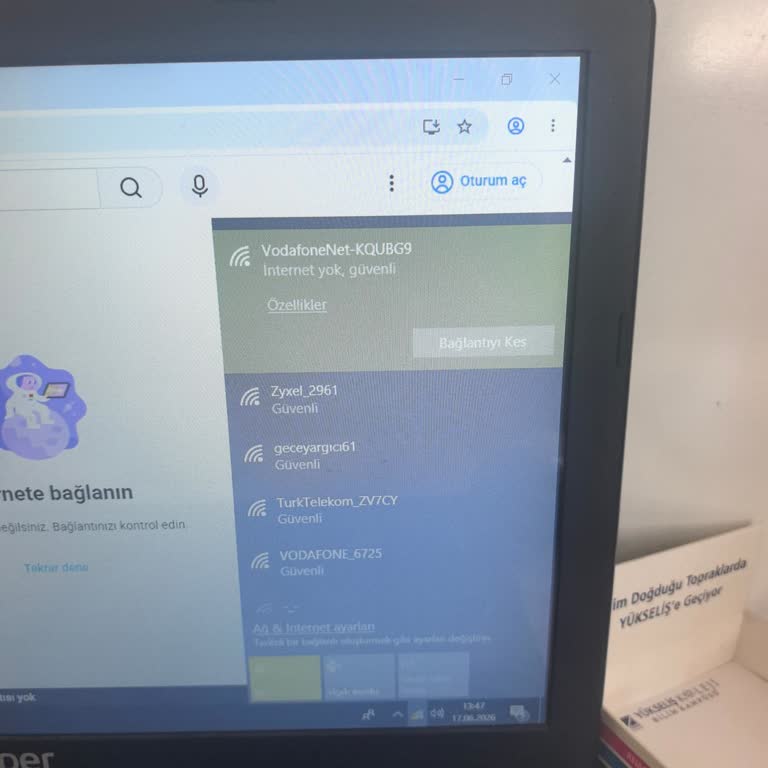 Vodafone Ev İnternetinde Sürekli Kesinti Ve WiFi Çekmeme Sorunu