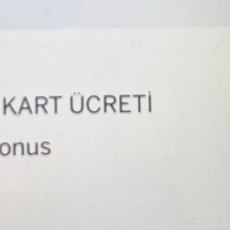 Garanti BBVA Bonus Kart Yıllık Ücretinin Bilgilendirme Eksikliği Ve İade Talebi