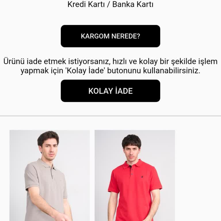Siparişimde Kırmızı T-Shirt Eksik Gönderildi, Acil Çözüm Bekliyorum