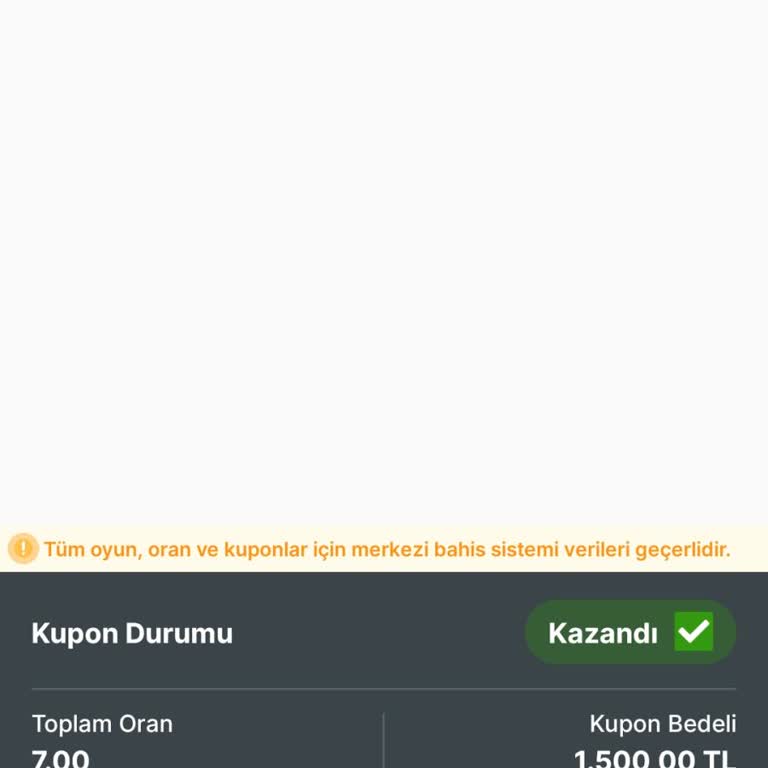 Kazanan Kuponum Açıklama Olmadan İptal Edildi Ve 14 Bin TL Ödenmedi