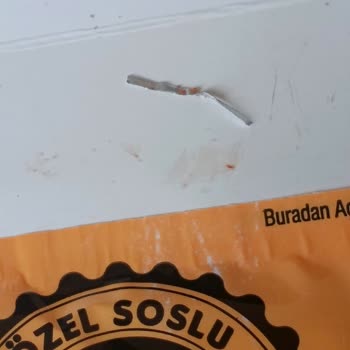 Getir Uygulamasında Tavuk Dürümde Metal Parça Keşfi