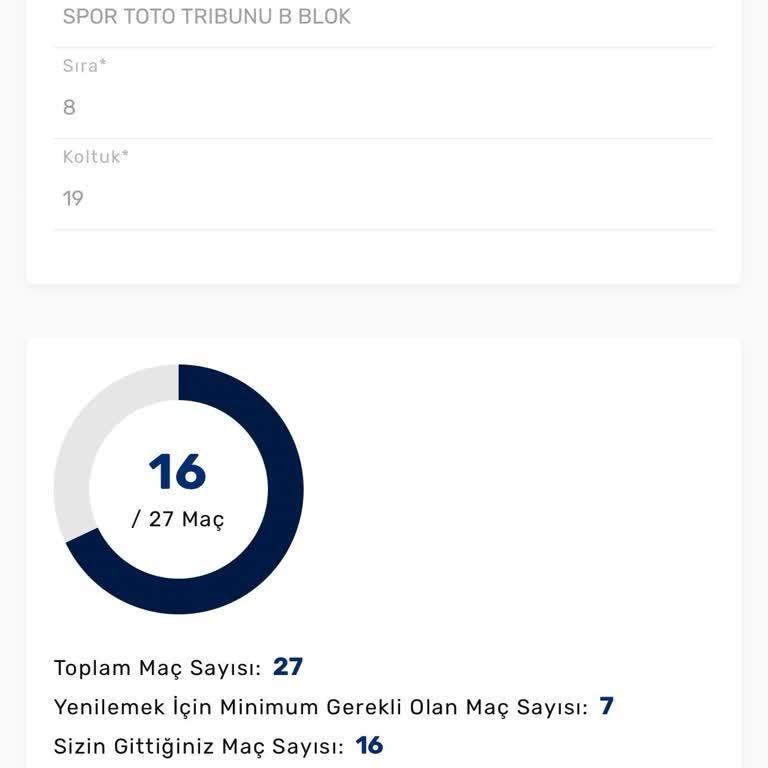 Fenerbahçe Kombine Yenileme İşlemi Passolig Uygulamasında Görünmüyor