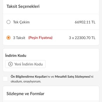 Trendyol Altın Alışverişinde Yanıltıcı Tek Çekim Ödeme Ve Taksit Seçeneği Sorunu