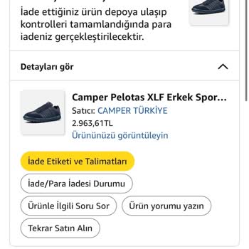 Ayakkabı Deformasyonu Üzerine Amazon Kullanıcı Hatası Gerekçesiyle İade Reddedildi