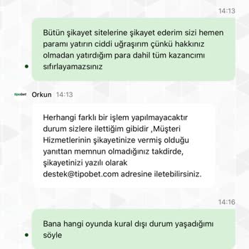 Kural Dışı Kazancım Silindi Ve Canlı Destek Açıklama Yapmadı