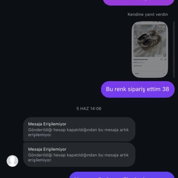 Stm Shoes Yanlış Renk Ve Numara Gönderilen Ayakkabının İadesinde Satıcı İletişimsiz Ve Engellendi