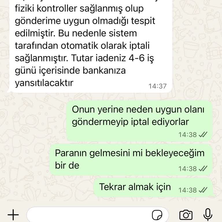 Özdilek Online Sipariş İptali Ve Bilgi Eksikliği