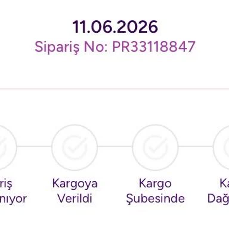 Kargoya Verilmeyen Siparişim İçin Acil Bilgilendirme Talebi