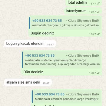 Havale İle Ödenen Siparişin Takip Bilgisi Ve İade Talebi