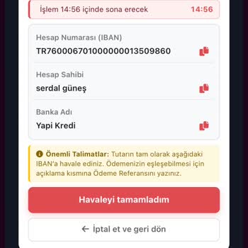 Aynı IBAN’a Yatırılan İki İşlemin Hesaba Geçmemesi Ve İade Talebi