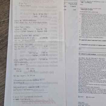 Tax Free İade İçin Telefon Desteğine Ulaşılamaması Ve 2.160 TL Gecikmesi