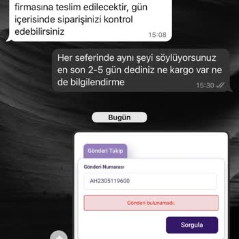 Acar Home Siparişimde Uzun Süreli Kargo Gecikmesi Ve Cevapsız İletişim