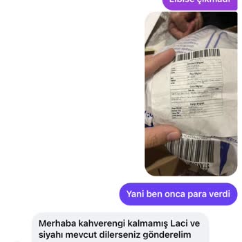 Meysa Design’dan Gelen Siparişte Eksik Ürün Ve İade Talebi