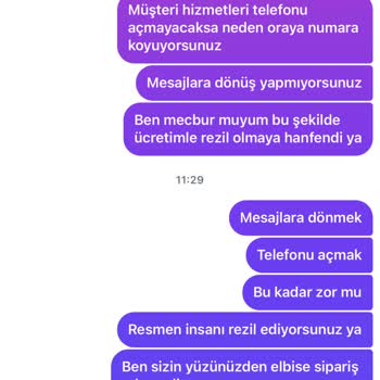 Meysa Design’dan Gelen Siparişte Eksik Ürün Ve İade Talebi
