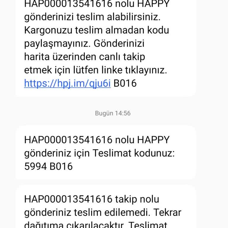 Kurye Evde Olduğumu Bildiği Halde Teslim Etmedi