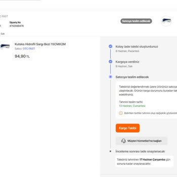 Hepsiburada Şikayeti
