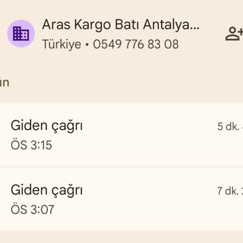 Aras Kargo’da Teslim Edilmemiş Kargo Ve Oyalayan Müşteri Temsilcileri