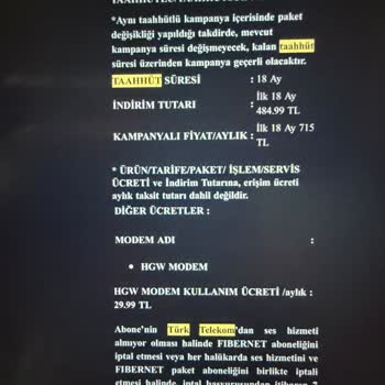 Sözleşmem Sistemde Görünmüyor, 1200 TL Üstü Faturalar Kesiliyor