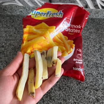 Superfresh Dondurulmuş Parmak Patateste Çürük Ürün Ve İade Talebi