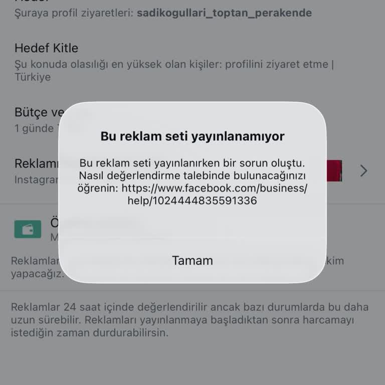 İki Aylık Süreçte Reklam Yayınlanamıyor Ve Bakiye Sorun Yok