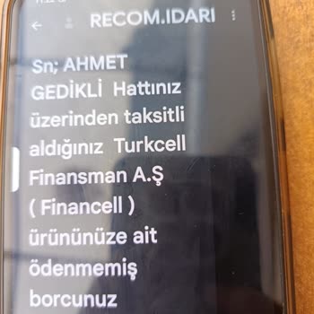 İsmimle Açılan Sahte Telefon Hattı Ve 74 Bin TL Borç Şikayeti