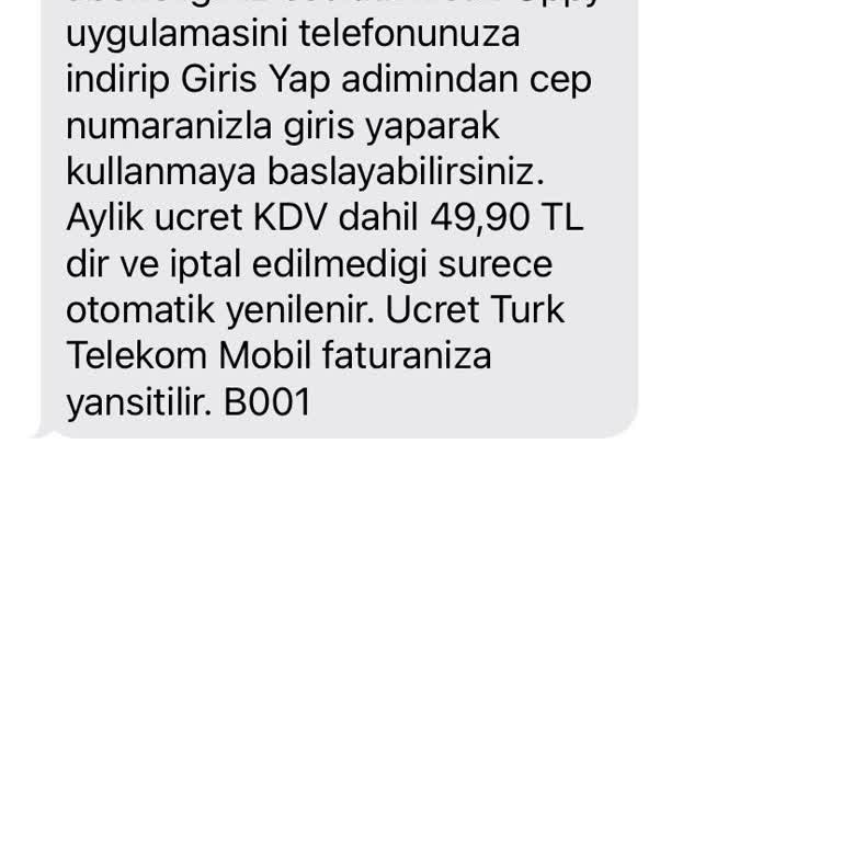 İzin Almadan Başlatılan Uppy Aboneliği, Fatura Ücretine İade Talebi