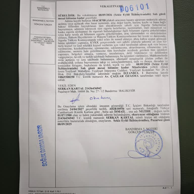 Araç Değer Kayıp Alacağının Ödenmemesi Ve Bilgi Eksikliği