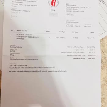 Dyson Türkiye'den Garanti Desteği Reddedildi: Pazarama Üzerinden Alınan Ürüne Açıklama Talebi