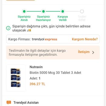 Üç Tablet Siparişinde Eksik Ürün Ve İade Talebi