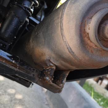 RKS Grace 202 Model Motosiklette Egzoz Ayakları Sürekli Kırılıyor