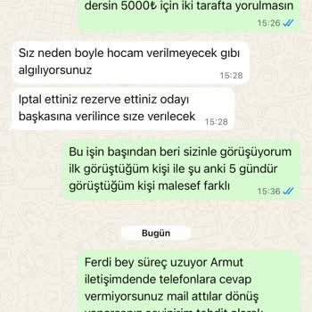 Kapora İadesi İçin Armut Ve Ferit Nakliyat’a Şikayet