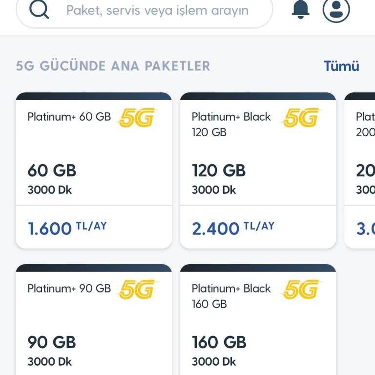 50 GB Tarife Yenilenemiyor, Fiyatı 1.600 TL'ye Çıkarıldı