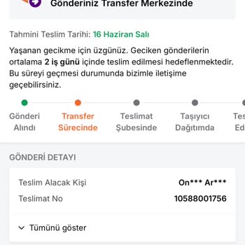 Kamp Çadırı Teslimatı Gecikti, Takip Bilgisi Alınamıyor