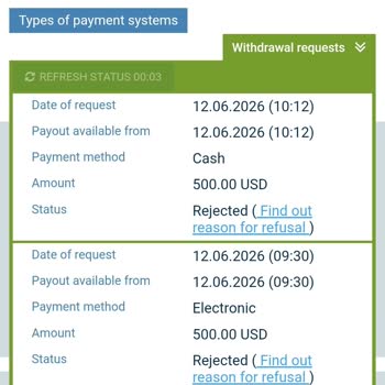1xBet Refuses Withdrawal Due to Incorrect Account Details