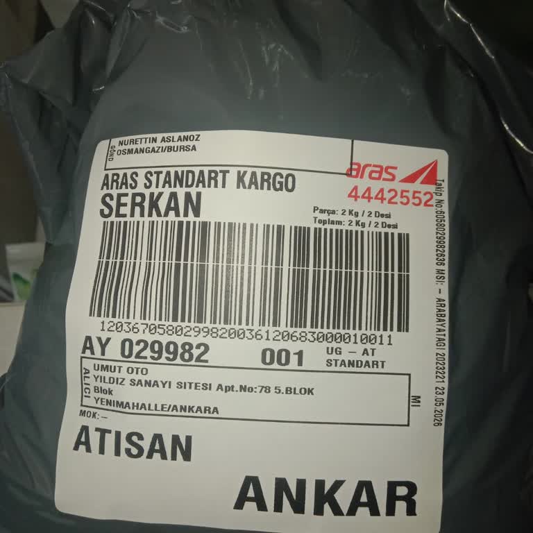 Aras Kargo Teslim Etmedi, 8.000 TL'lik Ücret İadesi Talebi