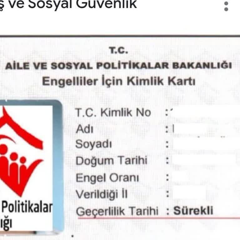 Sağlık Bakanlığı Engelli Kartı Gönderiminde Uzun Süre Bekleme ve Bilgi Eksikliği