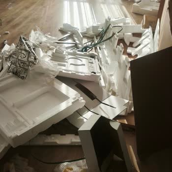 Beko Servisi Montaj Sonrası Çöp Ve Ambalajı Evde Bıraktı