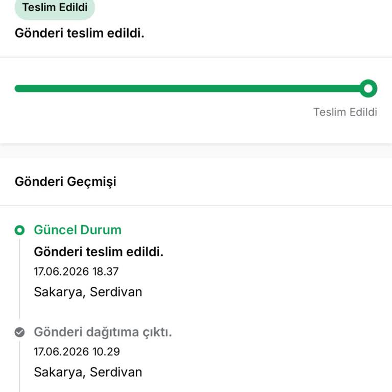 Teslim Edildiği Bildirilen Kargo Ürünüm Elime Ulaşmadı