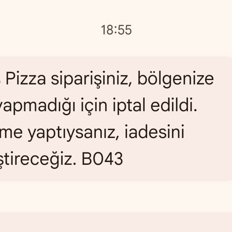 Domino's Pizza Çankırı Şubesi Müşteriyi İndirmeye Zorlayarak Teslim Hizmetine Saygısızlık Gösteriyor