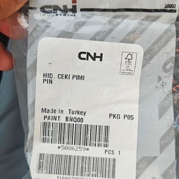 New Holland Çeki Pimi İçin Aşırı Fiyat Talebi