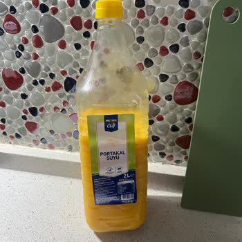 Metro Chef Portakal Suyu Ve Limonata Ambalaj Şişmesi Ve Sızdırma Gıda Güvenliği Riski
